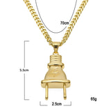 Jewelry 'Plug ' necklace