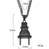 Jewelry 'Plug ' necklace