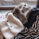 Girl Jacket Boys and Girls Vest Lambswool plus Polar Fleece