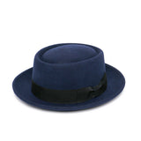 Walter White Hats Autumn and Winter Men's Gentlemen's Hat British Style Vintage Wool Billycock