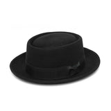 Walter White Hats Autumn and Winter Men's Gentlemen's Hat British Style Vintage Wool Billycock