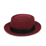 Walter White Hats Autumn and Winter Men's Gentlemen's Hat British Style Vintage Wool Billycock