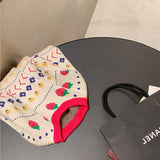 Girl Jacket Girl's Sweater Strawberry Cartoon Autumn and Winter