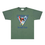 Casablanca T Shirts Fashion Print Street