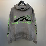 H-star series] fog high street retro women's head washed and distressed couple t-shirt shorts sweatshirt pants