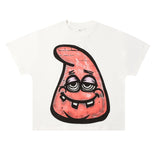 Wholesale billin hip-hop high street cartoon graphic dropped shoulder couple's short sleeve t-shirt