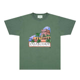 Casablanca T Shirts Fashion Print Street