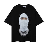 Cross-border foreign trade wholesale stranger things ins star pearl masked man mask couple loose short