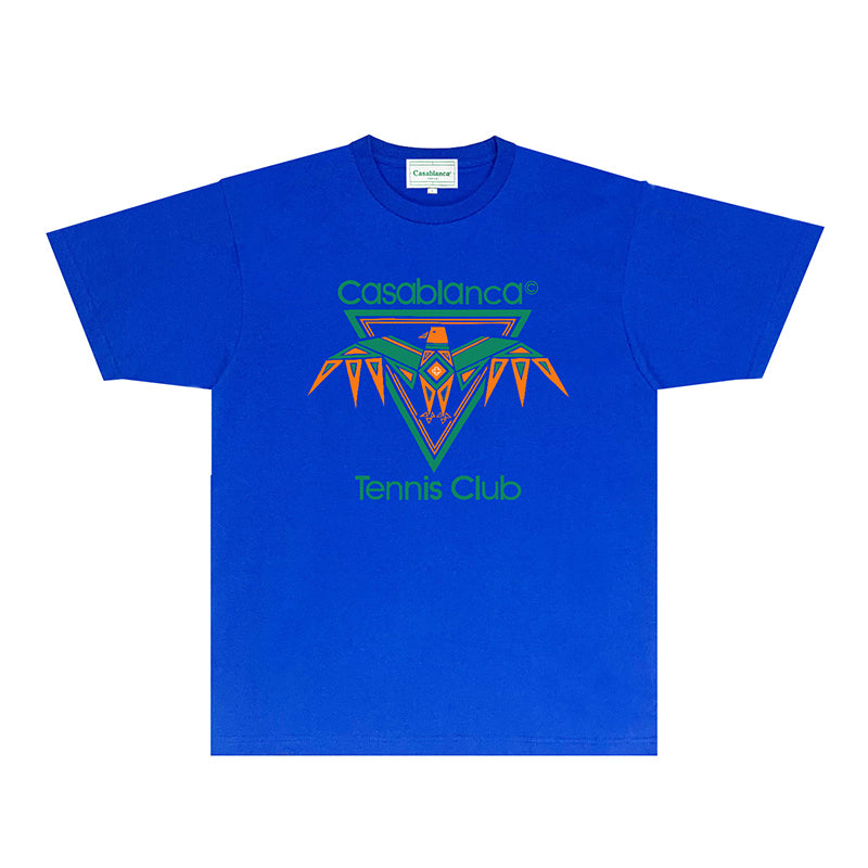 Casablanca T Shirts Fashion Print Street