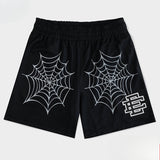 Eric Emanuel EE Shorts Spider Web Shorts Casual Sports Cycling Quick-Drying Shorts