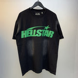 H-star series] fog high street retro women's head washed and distressed couple t-shirt shorts sweatshirt pants