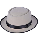 Walter White Hats Autumn and Winter Style Wool Felt Compressed Hat Men and Women Felt Hat Wool Cap