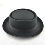 Walter White Hats Autumn and Winter Style Wool Felt Compressed Hat Men and Women Felt Hat Wool Cap