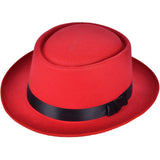 Walter White Hats Autumn and Winter Style Wool Felt Compressed Hat Men and Women Felt Hat Wool Cap