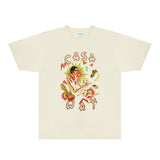 Casablanca T Shirts Fashion Print Street