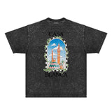 Casablanca Distressed T-Shirt