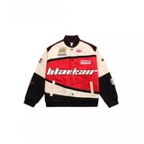Unisex Baseball Jersey Jacket Loose Bike Jacket