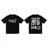 Ts cross-border that's a high quality awful pure cotton lot round neck t-shirt of short sleeve cough s