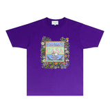 Casablanca T Shirts Fashion Print Street