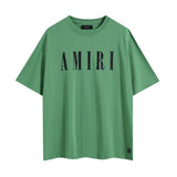 Wholesale foreign trade amir washed distressed tiger head number & letter logo short sleeve t-shirt