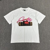 Wholesale foreign trade alcatraz basic series short-sleeve corteiz phantom letter logo print t-shirt