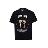 American cole buxton short sleeve men's couple ins high street spring summer loose t-shirt women's cb