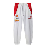 Ducati soccer jersey collaboration: printed football t-shirt & relaxed fit tracksuit set