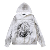 HS Hoodies Washed Aging Process