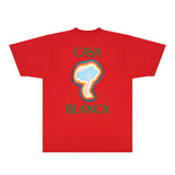 Casablanca T Shirts Fashion Print Street