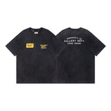 Wholesale gallery dept washed distressed short-sleeved american trendy retro skull printing couple wear looset