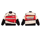 Unisex Baseball Jersey Jacket Loose Bike Jacket
