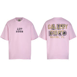Gallerydept classic letter gradient print short-sleeve t-shirt - valentine's day edition