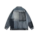 Unisex Baseball Jersey Spring Wash Make Old Denim Jacket Vintage Casual Loose Jacket