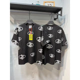 American asaali character print short sleeve t-shirt & trendy shorts set - summer collection