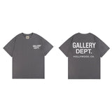 American gallery dep basic letter classic logo short-sleeved men