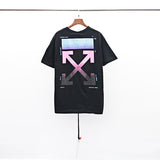 off-white classic gradient arrow dissolve graffiti caution tape ow religious couple short