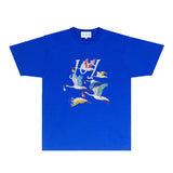 Casablanca T Shirts Fashion Print Street