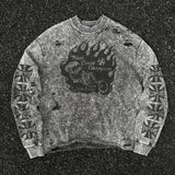 Men Vintage Hoodie