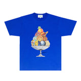 Casablanca T Shirts Fashion Print Street