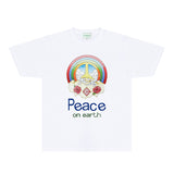 Casablanca T Shirts Fashion Print Street