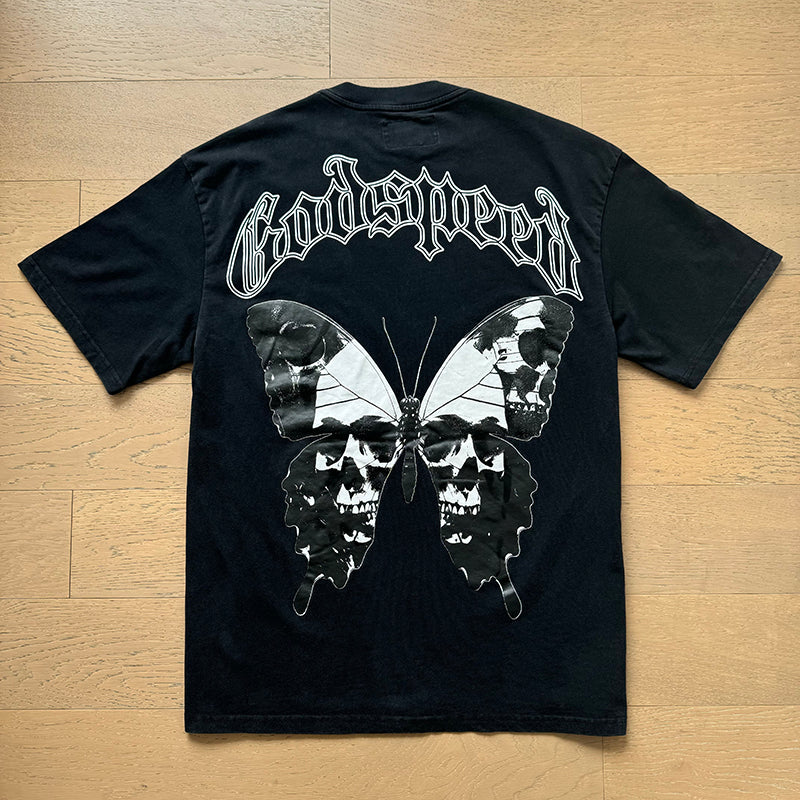 Godspeed T-Shirt Retro Fantasy Pattern