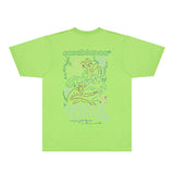 Casablanca T Shirts Fashion Print Street