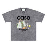 Casablanca Distressed T-Shirt