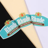 Rhude T Shirts Cotton Short Sleeves Men and Women