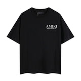 Wholesale foreign trade amir washed distressed tiger head number & letter logo short sleeve t-shirt