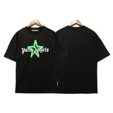 pa severed bear palm coconut tree flame shark couple outfit loose