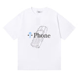 Cross-border foreign trade wholesale trapstar gradient letter ts tiger head printing short-sleeved couple loose high street
