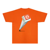 Casablanca T Shirts Fashion Print Street