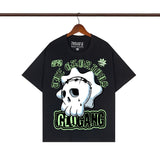 streetwear zip hoodie cartoon letter print zip-up sweatshirt and pants camouflage set