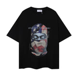 Cross-border foreign trade wholesale stranger things ins star pearl masked man mask couple loose short